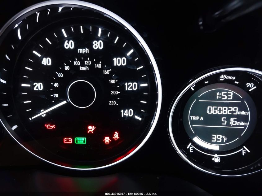 2022 Honda Hr-V Awd Lx VIN: 3CZRU6H35NM754555 Lot: 43915397