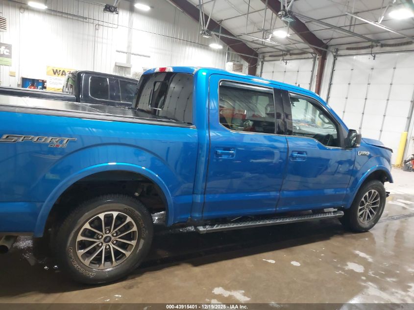 2019 Ford F-150 Xlt VIN: 1FTEW1EP5KFA36699 Lot: 43915401
