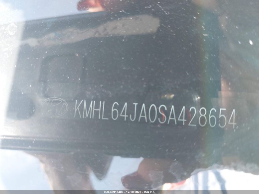 2025 Hyundai Sonata Sel VIN: KMHL64JA0SA428654 Lot: 43915403