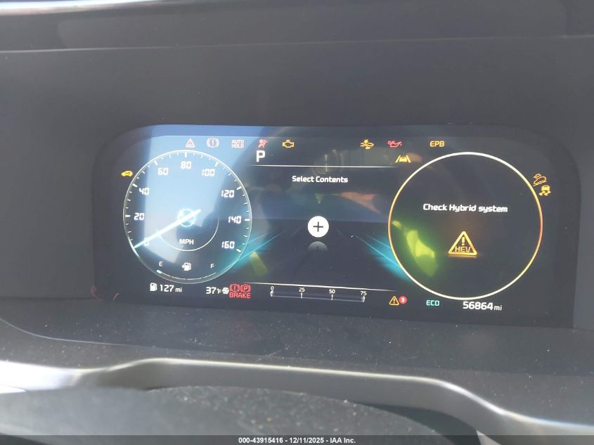 2023 Kia Sorento Hybrid Sx Prestige VIN: KNDRMDLG2P5144383 Lot: 43915416