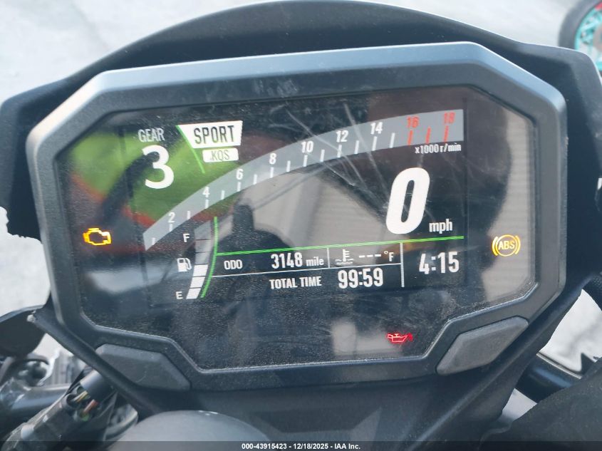 2024 Kawasaki Zx400 S VIN: ML5ZXCS19RDA28232 Lot: 43915423