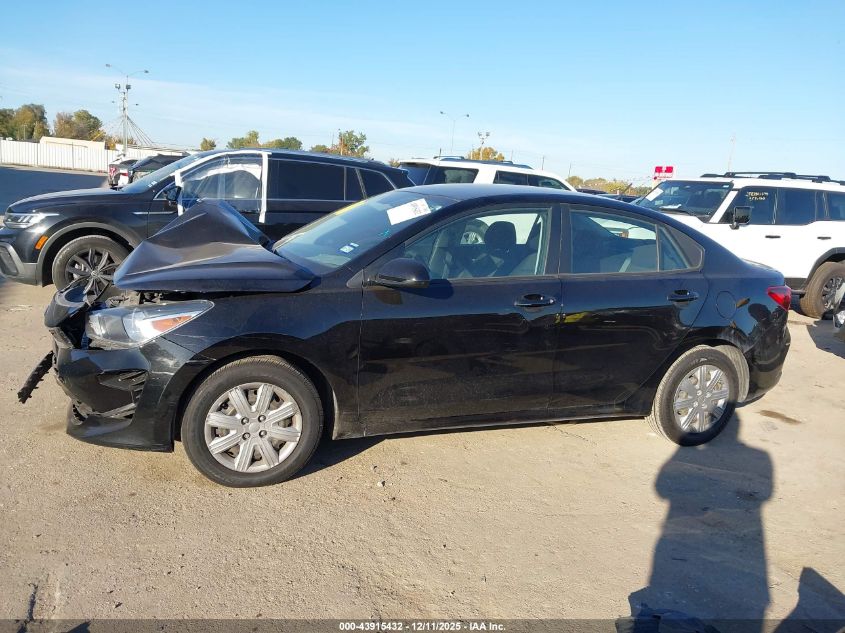 2021 Kia Rio Lx VIN: 3KPA24AD7ME412551 Lot: 43915432