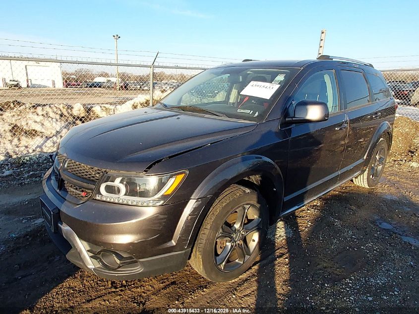 2016 Dodge Journey Crossroad VIN: 3C4PDCGG5GT112684 Lot: 43915433