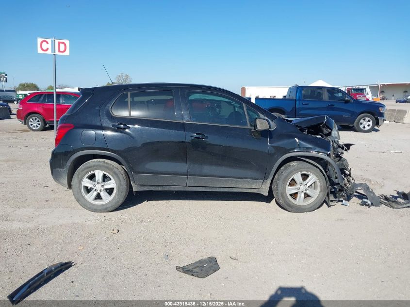 2021 Chevrolet Trax Fwd Ls VIN: KL7CJKSB6MB304445 Lot: 43915436
