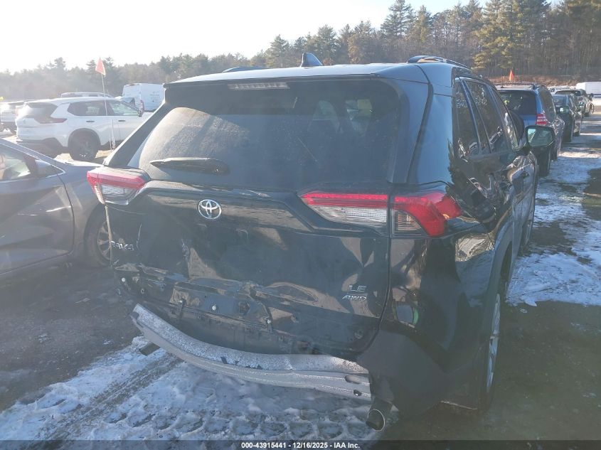 2021 Toyota Rav4 Le VIN: 2T3F1RFV7MC244908 Lot: 43915441