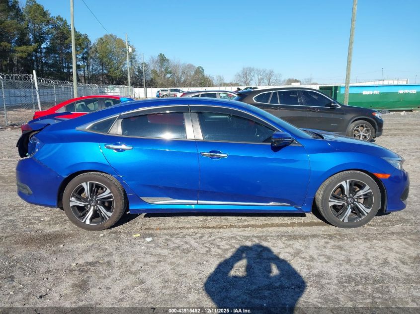 2017 Honda Civic Touring VIN: 19XFC1F9XHE211464 Lot: 43915452