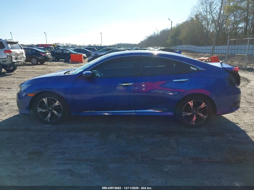 2017 Honda Civic Touring VIN: 19XFC1F9XHE211464 Lot: 43915452