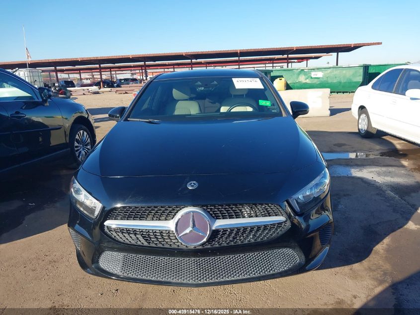 2019 Mercedes-Benz A 220 VIN: WDD3G4EB8KW018794 Lot: 43915476