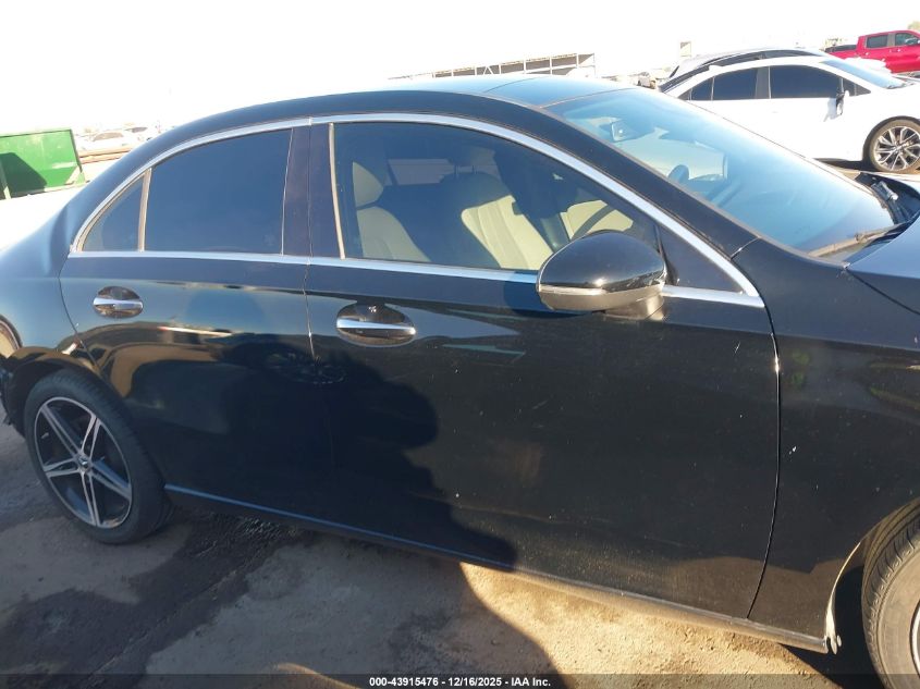 2019 Mercedes-Benz A 220 VIN: WDD3G4EB8KW018794 Lot: 43915476