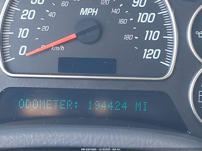 2005 GMC Envoy Slt VIN: 1GKDT13S652307779 Lot: 43915485