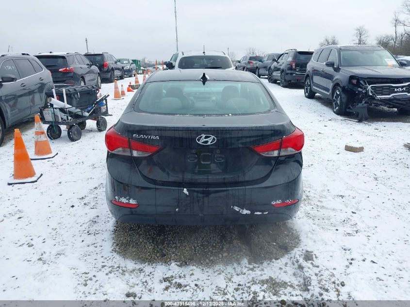2014 Hyundai Elantra Se VIN: 5NPDH4AE9EH546673 Lot: 43915496