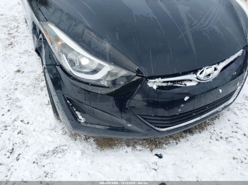 2014 Hyundai Elantra Se VIN: 5NPDH4AE9EH546673 Lot: 43915496