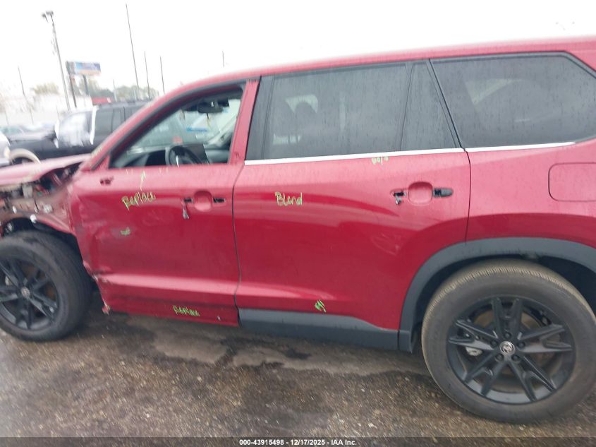 2025 Toyota Grand Highlander Limited VIN: 5TDAAAA50SS024302 Lot: 43915498