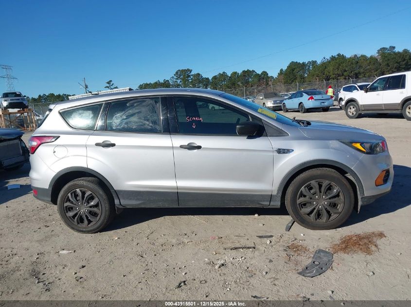 2018 Ford Escape S VIN: 1FMCU0F78JUB95695 Lot: 43915501