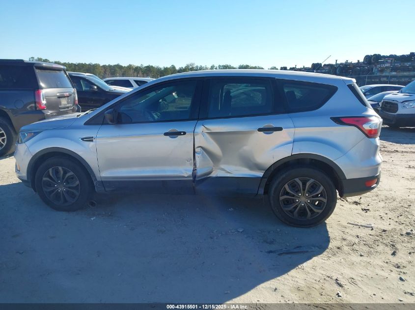 2018 Ford Escape S VIN: 1FMCU0F78JUB95695 Lot: 43915501