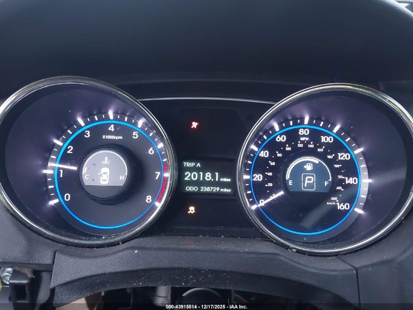 2011 Hyundai Sonata Gls VIN: 5NPEB4AC7BH308630 Lot: 43915514