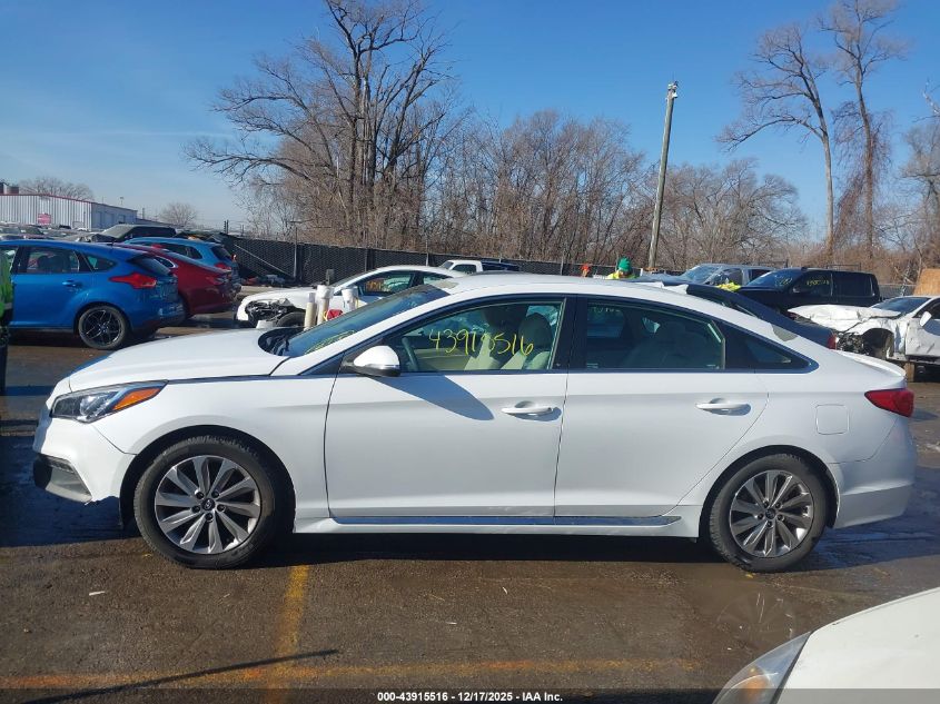 2015 Hyundai Sonata Sport VIN: 5NPE34AF1FH050005 Lot: 43915516