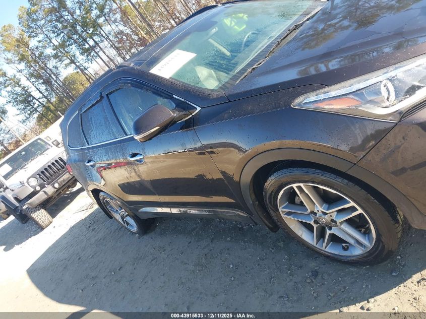 2017 Hyundai Santa Fe Se Ultimate VIN: KM8SR4HFXHU209566 Lot: 43915533