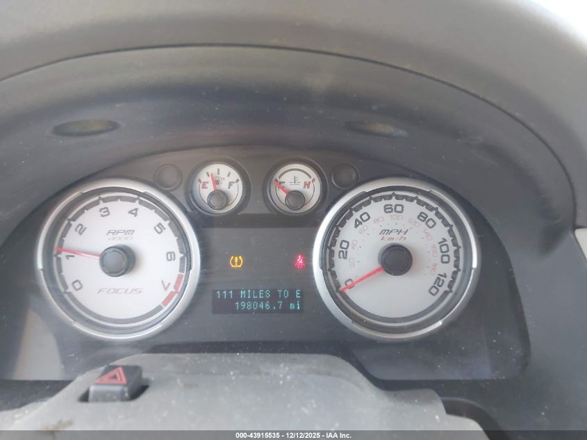 2008 Ford Focus Se/Ses VIN: 1FAHP35N78W171993 Lot: 43915535