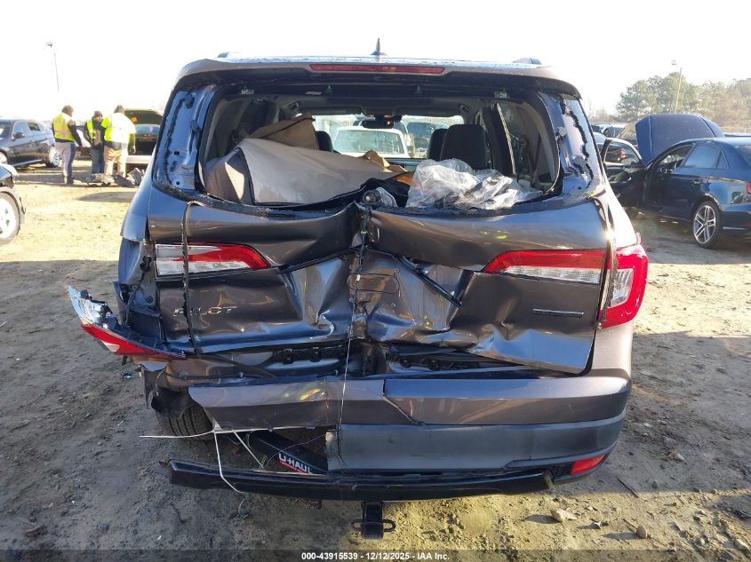 2021 Honda Pilot 2Wd Special Edition VIN: 5FNYF5H25MB023320 Lot: 43915539