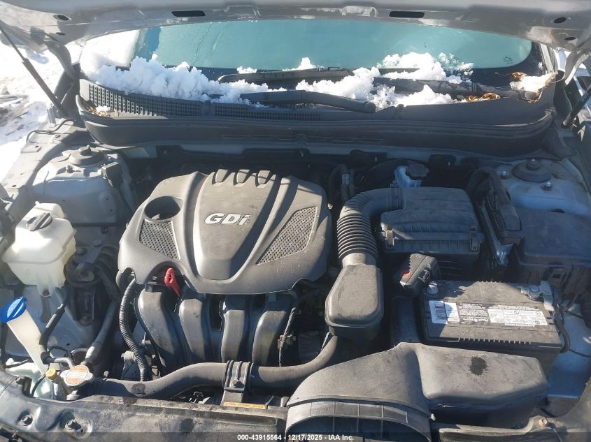 2012 Hyundai Sonata Gls VIN: 5NPEB4AC9CH311319 Lot: 43915564