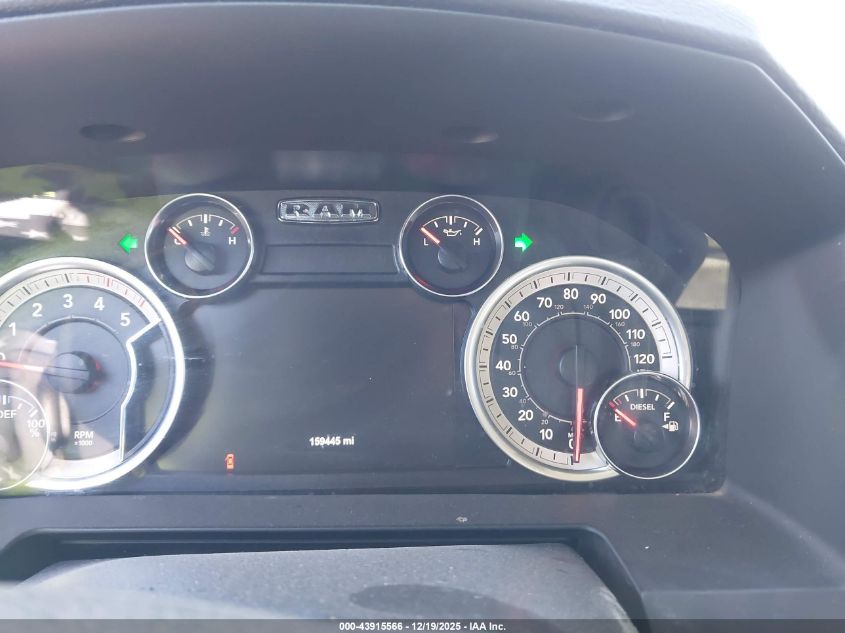 2018 Ram 2500 Laramie 4X4 6'4 Box VIN: 3C6UR5FL6JG334172 Lot: 43915566
