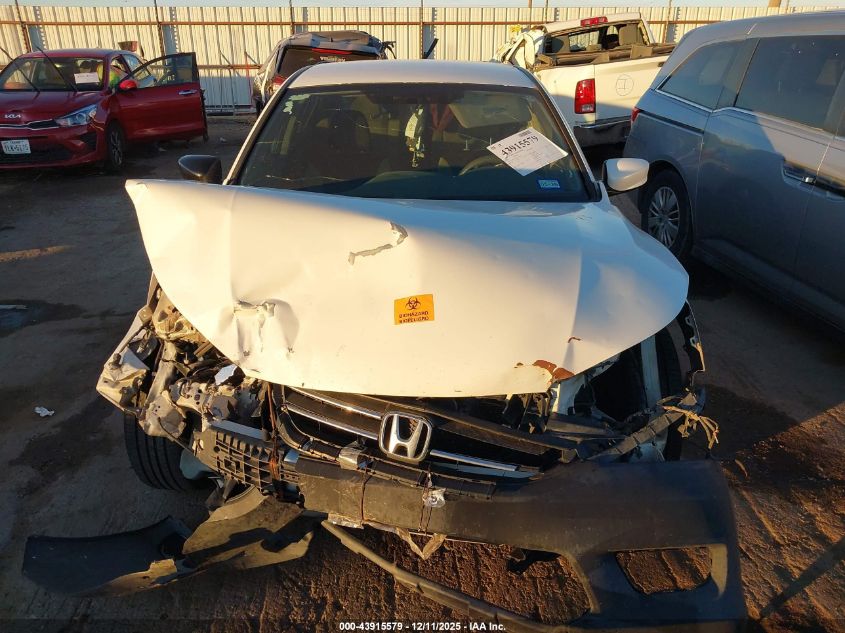 2013 Honda Accord Lx VIN: 1HGCR2F3XDA142339 Lot: 43915579