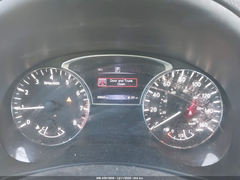 2017 Nissan Altima 2.5 Sv VIN: 1N4AL3AP2HC278200 Lot: 43915589