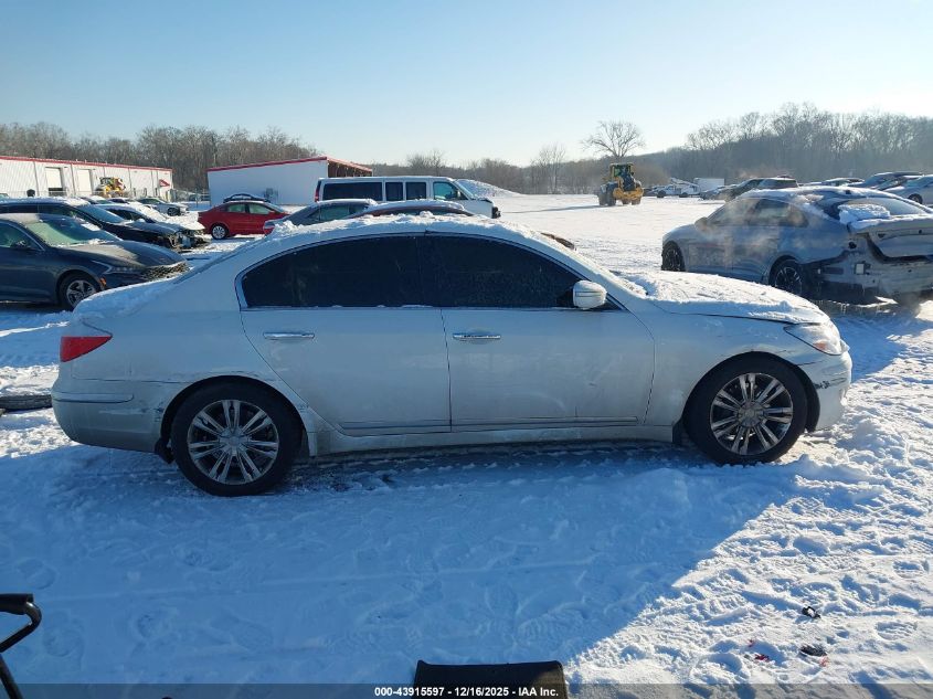 2011 Hyundai Genesis 4.6 VIN: KMHGC4DF9BU113836 Lot: 43915597