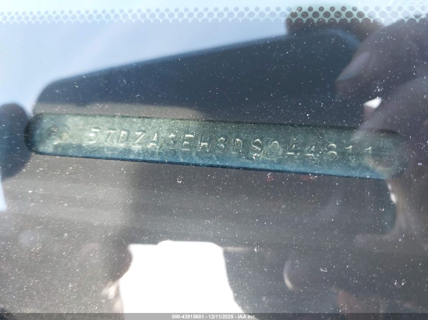 2013 Toyota Highlander VIN: 5TDZA3EH3DS044811 Lot: 43915601