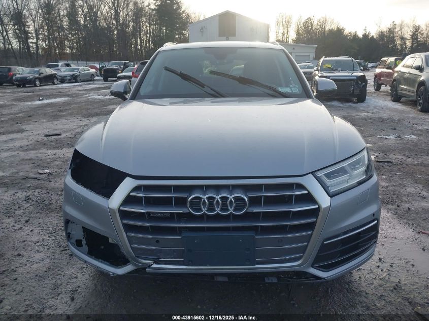 2018 Audi Q5 2.0T Premium/2.0T Tech Premium VIN: WA1BNAFY2J2228885 Lot: 43915602