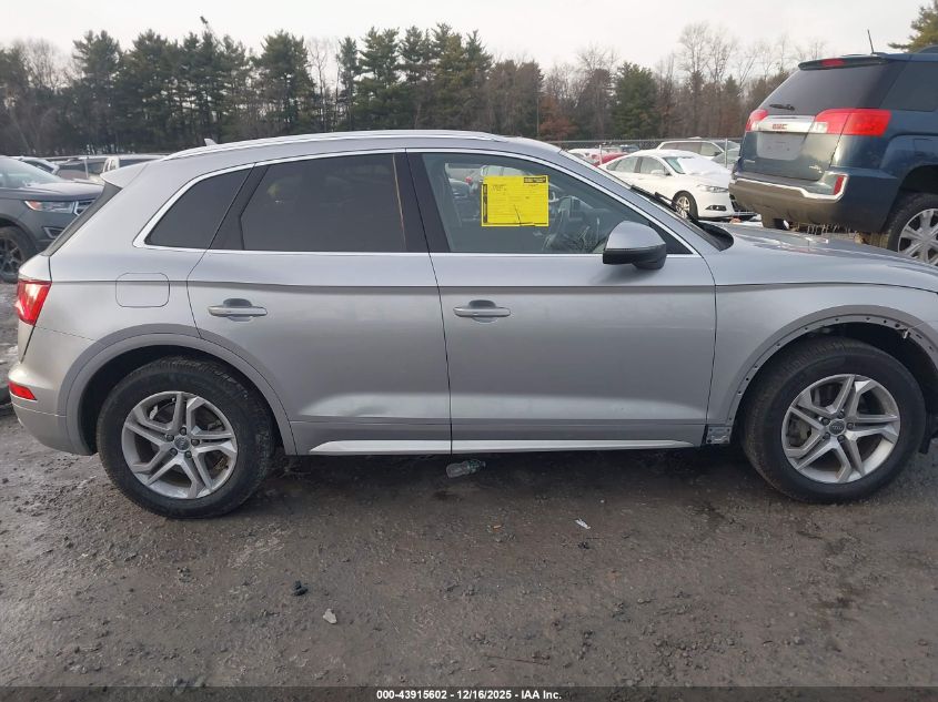 2018 Audi Q5 2.0T Premium/2.0T Tech Premium VIN: WA1BNAFY2J2228885 Lot: 43915602