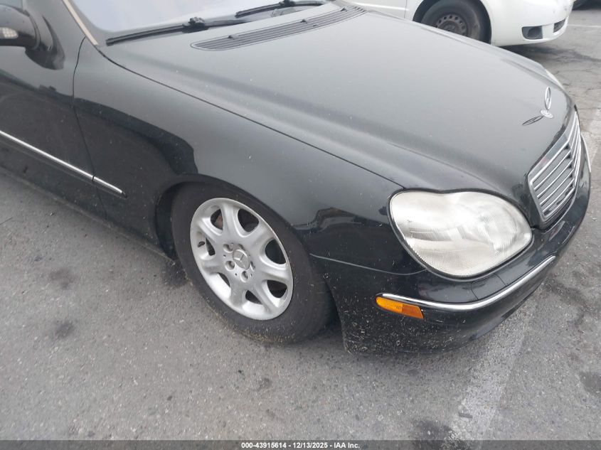 2002 Mercedes-Benz S 430 VIN: WDBNG70J62A299931 Lot: 43915614