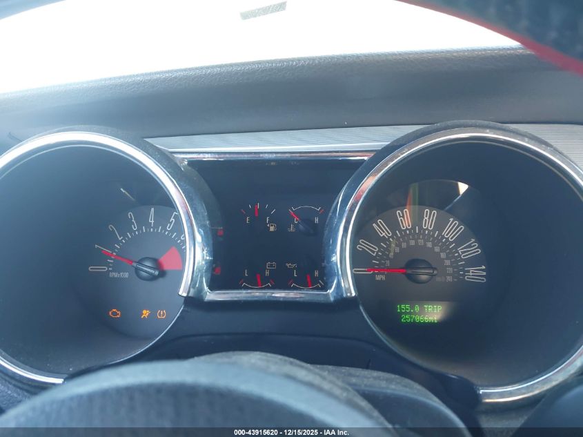 2009 Ford Mustang Gt/Gt Premium VIN: 1ZVHT82H895105605 Lot: 43915620