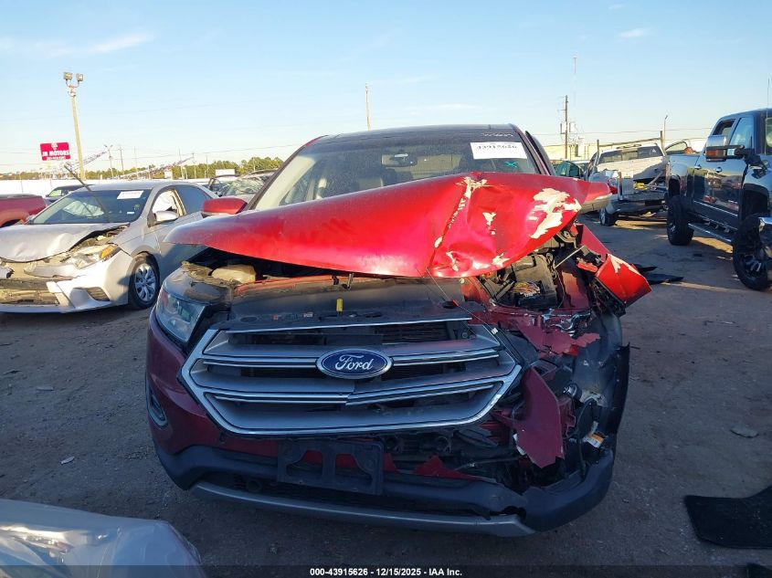 2016 Ford Edge Titanium VIN: 2FMPK3K89GBC36549 Lot: 43915626