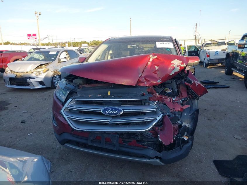 2016 Ford Edge Titanium VIN: 2FMPK3K89GBC36549 Lot: 43915626