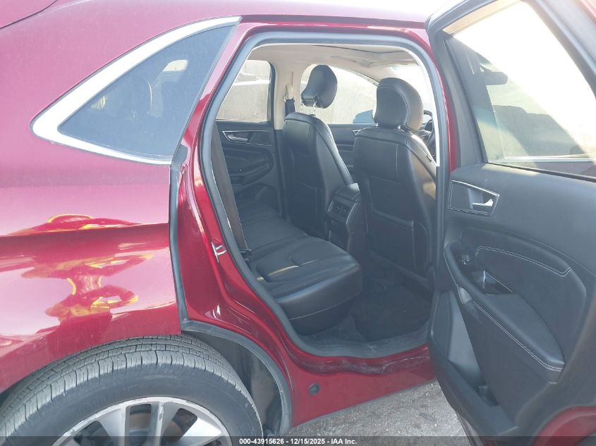 2016 Ford Edge Titanium VIN: 2FMPK3K89GBC36549 Lot: 43915626