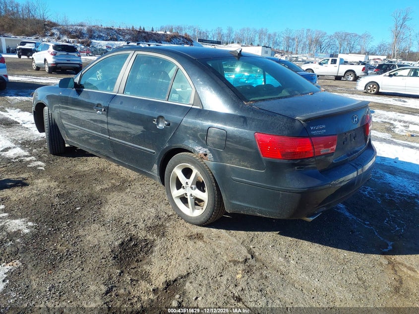 2009 HYUNDAI SONATA auction photo 3