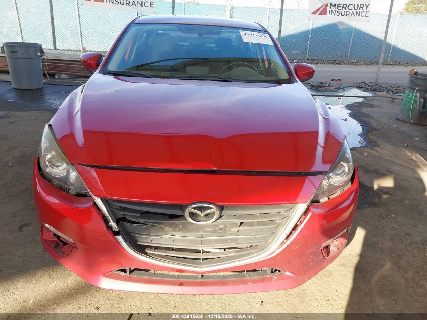 2016 Mazda Mazda3 I Sport VIN: JM1BM1U70G1312477 Lot: 43915630