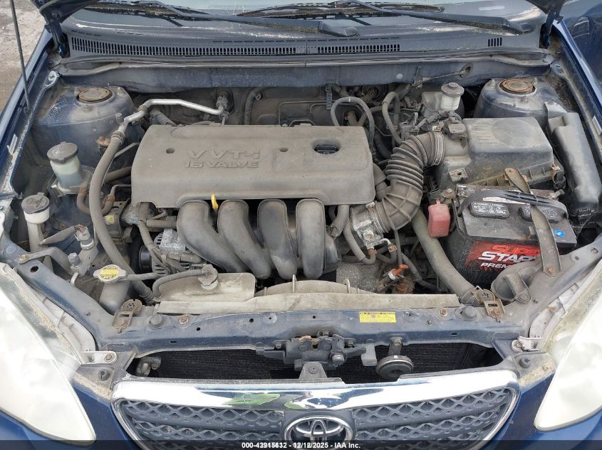 2006 Toyota Corolla Le VIN: 1NXBR32E86Z575291 Lot: 43915632