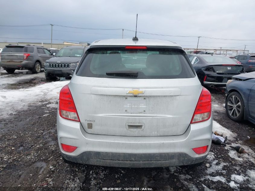 2020 Chevrolet Trax Fwd Ls VIN: KL7CJKSB9LB334098 Lot: 43915637