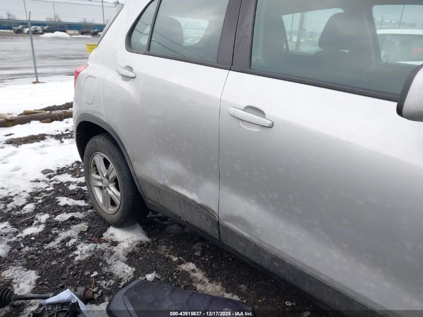 2020 Chevrolet Trax Fwd Ls VIN: KL7CJKSB9LB334098 Lot: 43915637