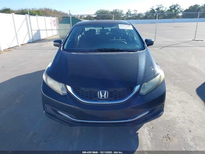 2014 Honda Civic Lx VIN: 19XFB2F57EE014625 Lot: 43915646