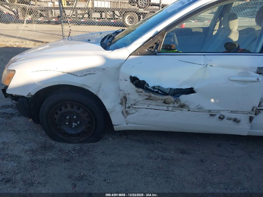 2008 Hyundai Sonata Gls VIN: 5NPET46CX8H399116 Lot: 43915656