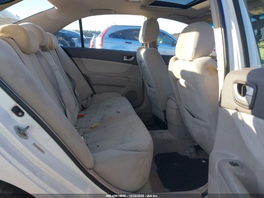 2008 Hyundai Sonata Gls VIN: 5NPET46CX8H399116 Lot: 43915656