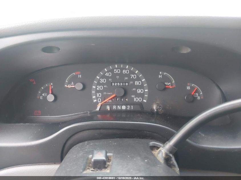 1998 Ford E-250 Commercial/Recreational VIN: 1FTNE24L6WHB51829 Lot: 43915681