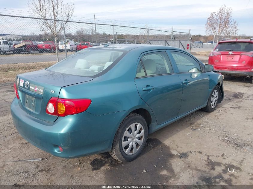 2010 Toyota Corolla Le VIN: 1NXBU4EE5AZ271182 Lot: 43915702