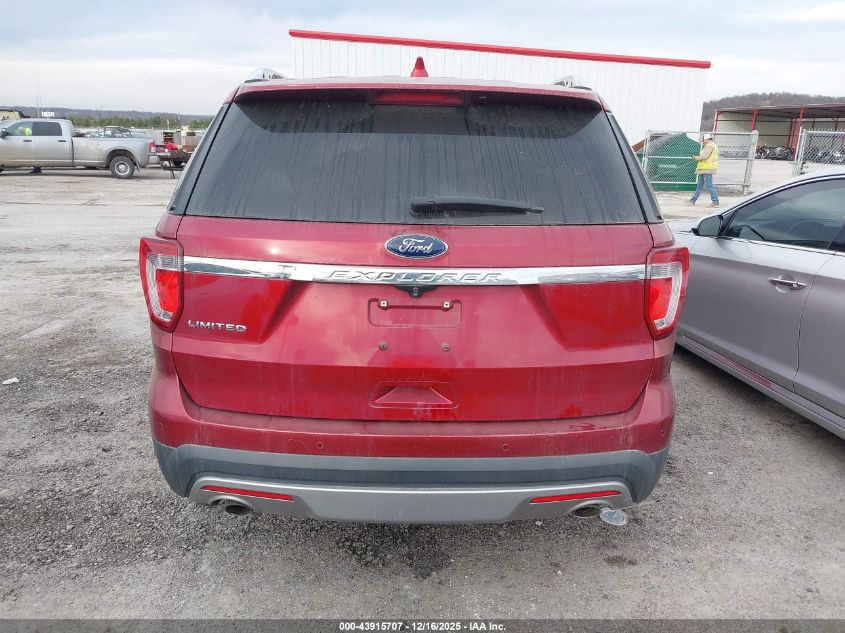 2017 Ford Explorer Limited VIN: 1FM5K7F85HGD98939 Lot: 43915707