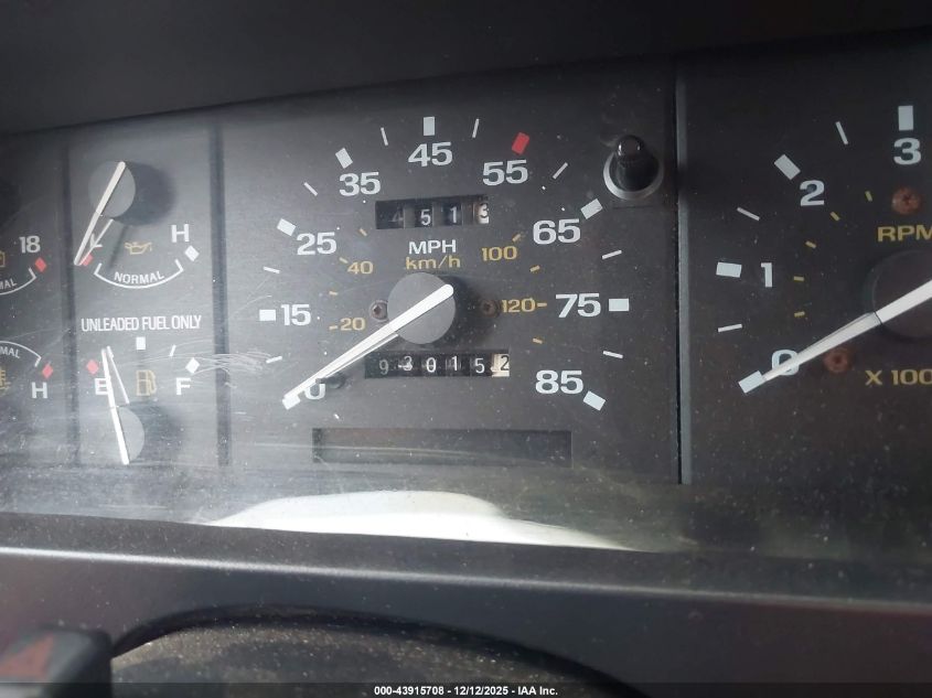 1991 Ford Ranger VIN: 1FTCR10A0MTA02434 Lot: 43915708