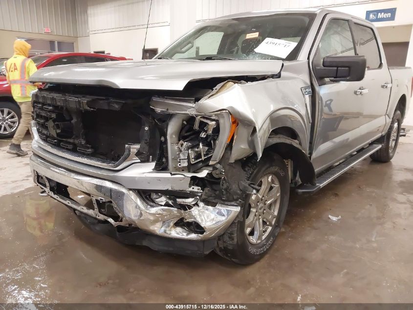 2021 Ford F-150 Xlt VIN: 1FTFW1E56MKD61536 Lot: 43915715